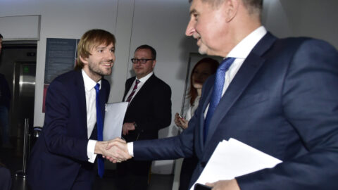 Ministr zdravotnictví Adam Vojtěch a jeho šéf Andrej Babiš