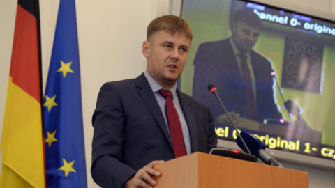 Ministr zahraničí Tomáš Petříček (ČSSD) 