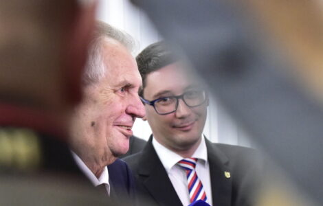 Miloš Zeman a Jiří Ovčáček