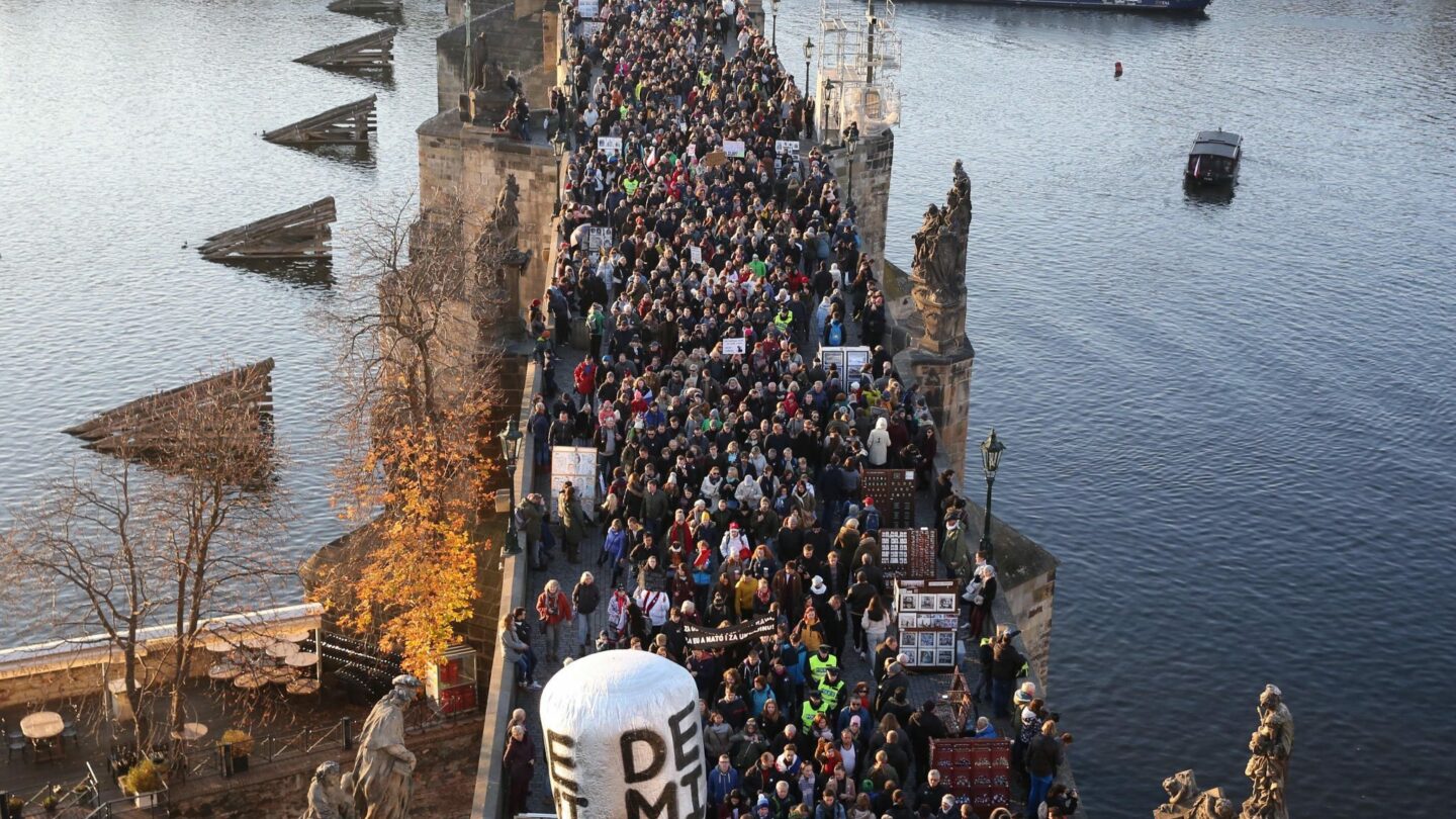 Demonstrace za Babišovo odstoupení