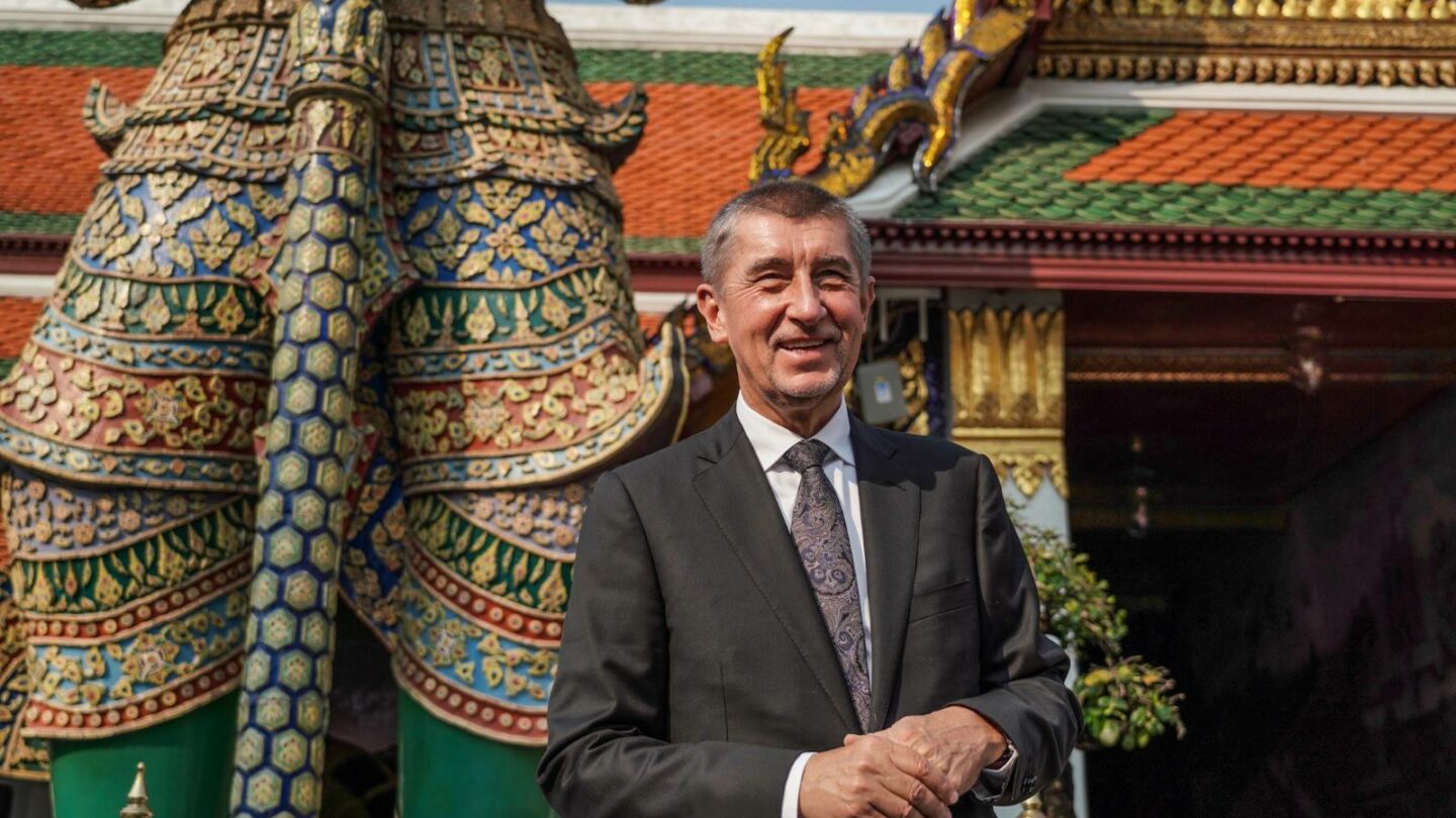 Andrej Babiš v Thajsku