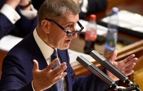 Andrej Babiš v Poslanecké sněmovně