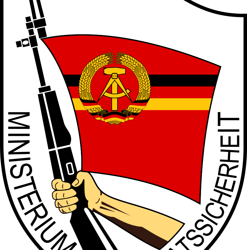 Znak východoněmecké tajné policie Stasi