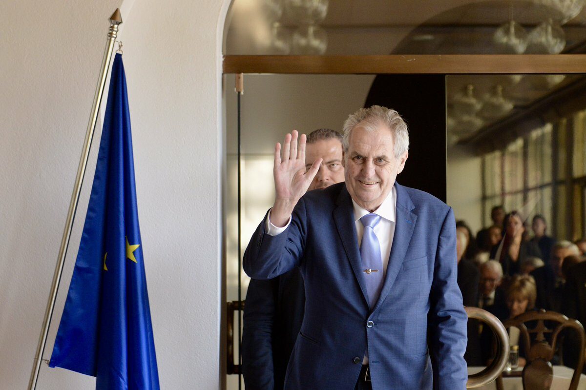 Miloš Zeman na setkání s krajany ve Vídni