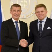 Andrej Babiš a Robert Fico. 