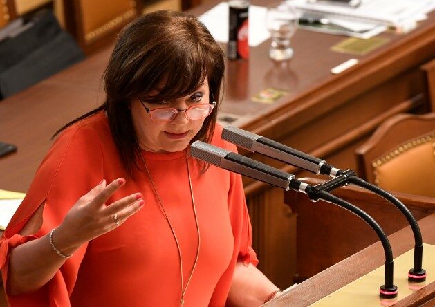Ministryně financí Alena Schillerová (ANO)