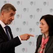 Premiér Andrej Babiš a eurokomisařka Věra Jourová