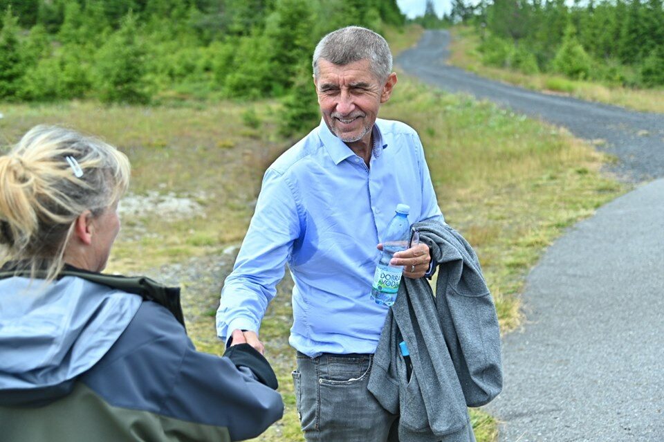 Andrej Babiš na lovů hlasů