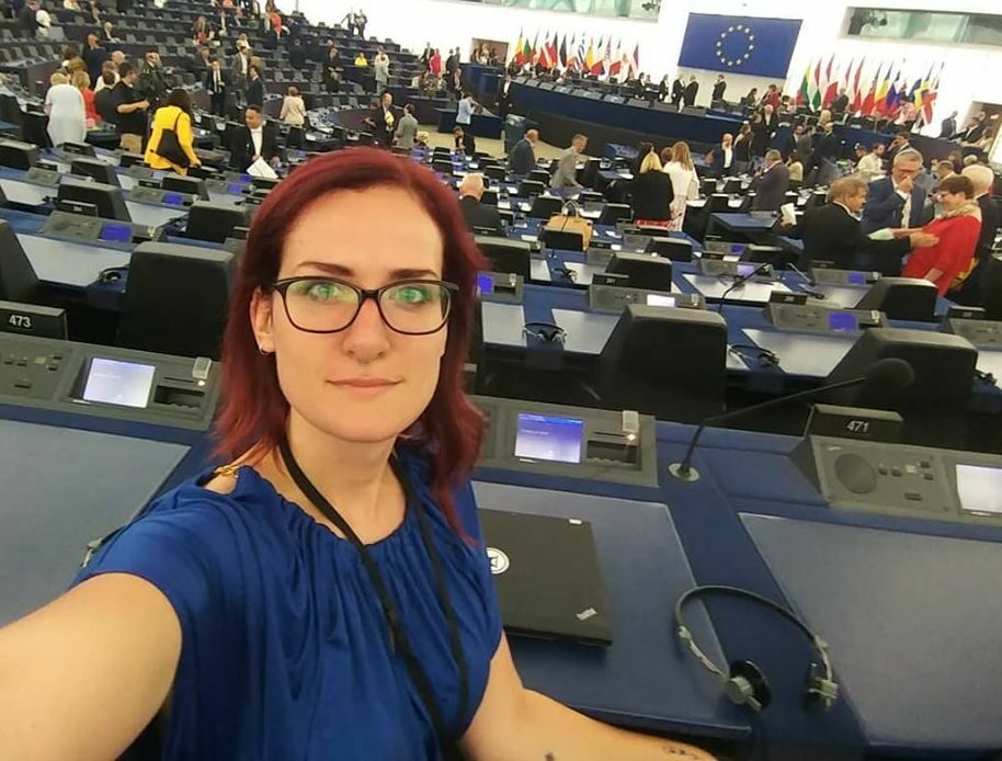 Poslankyně Evropského parlamentu Markéta Gregorová (Piráti)