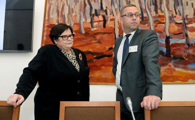 Ministryně spravedlnosti Marie Benešová a nejvyšší státní zástupce Pavel Zeman