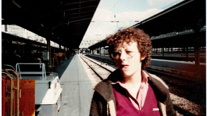 Carole Paris před odjezdem, listopad 1982