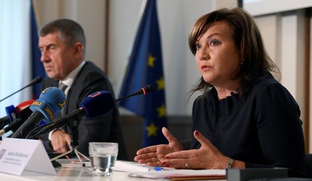 Alena Schillerová a Andrej Babiš (oba ANO)
