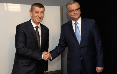 Andrej Babiš a Miroslav Kalousek