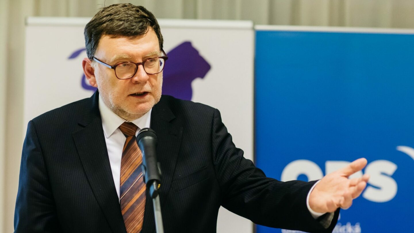 První místopředseda a šéf poslaneckého klubu ODS Zbyněk Stanjura