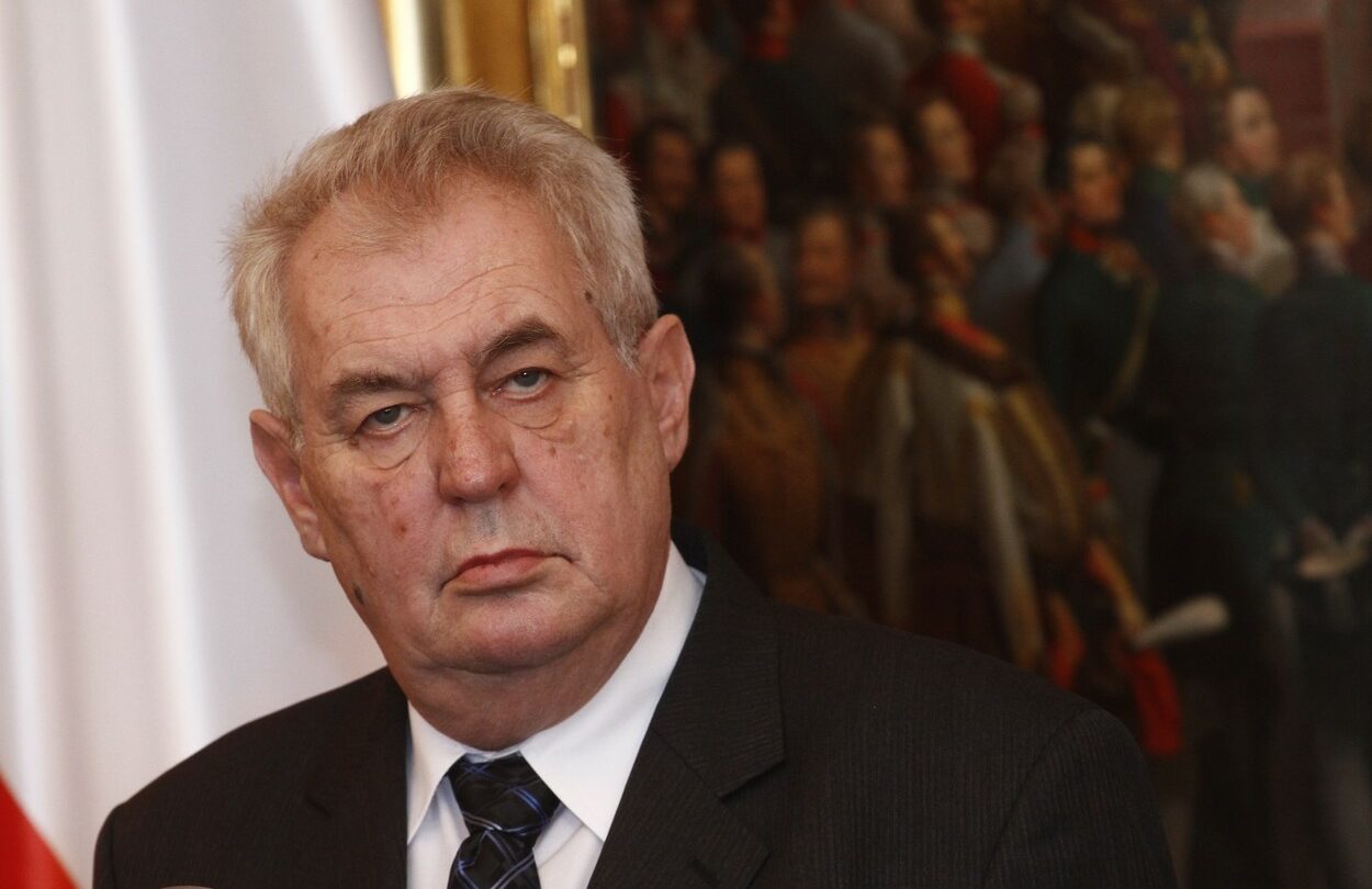 Český prezident Miloš Zeman