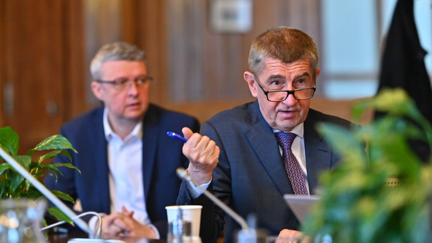 Premiér Andrej Babiš a vicepremiér Karel Havlíček