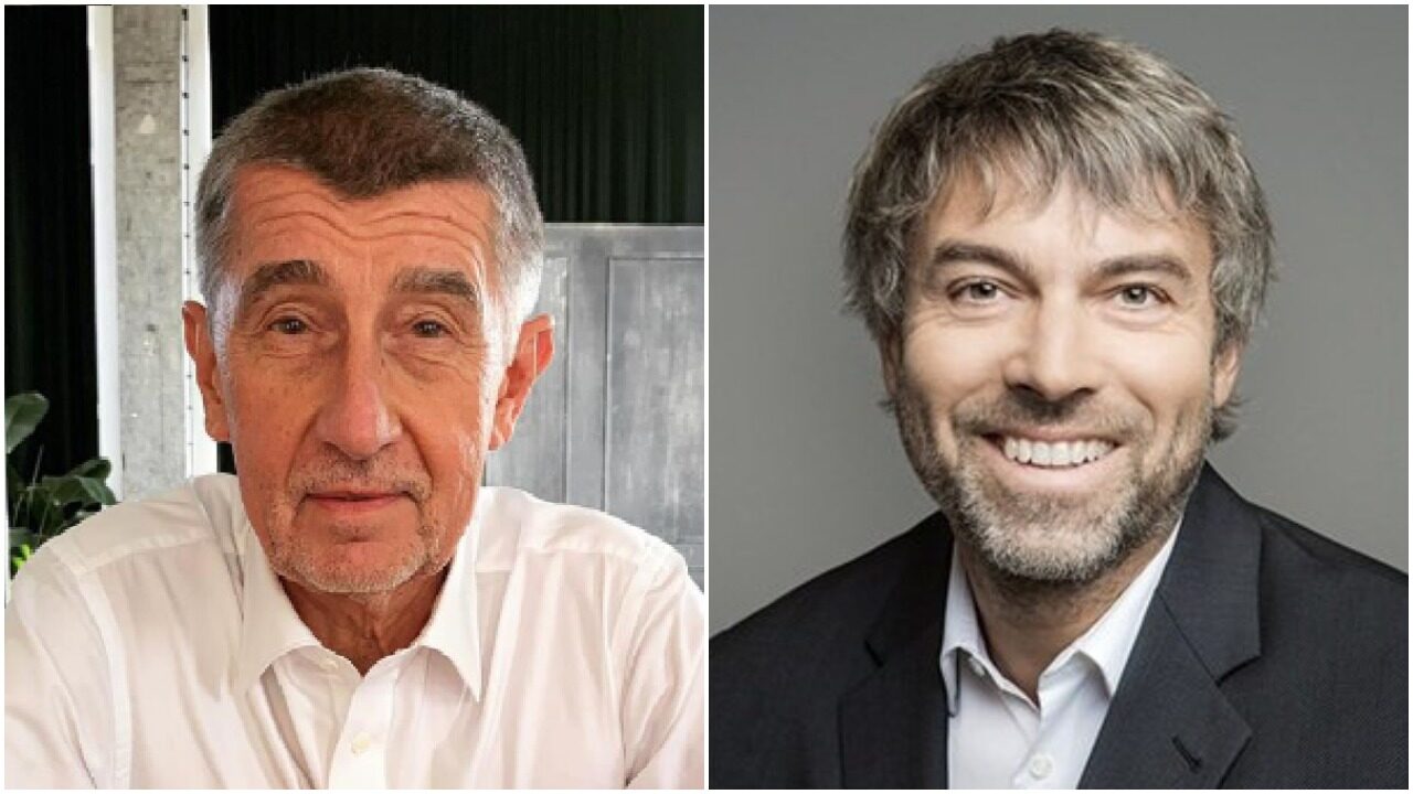 Andrej Babiš a Petr Kellner