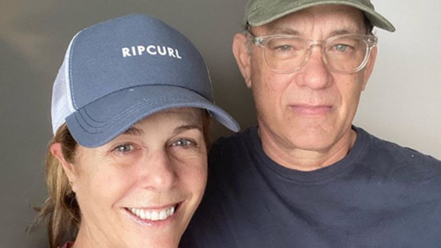 Tom Hanks a jeho manželka Rita Wilson