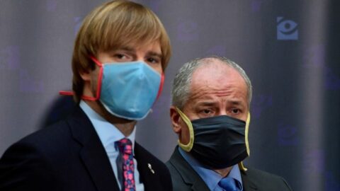 Adam Vojtěch a Roman Prymula
