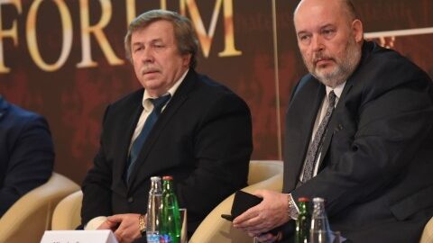 Bývalý prezident Agrární komory Zdeněk Jandejsek a bývalý ministr zemědělství Miroslav Toman 