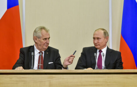 Miloš Zeman a Vladimir Putin 