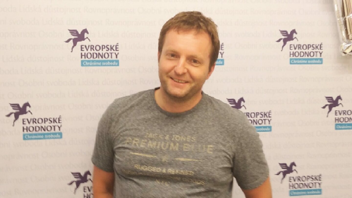 Bezpečnostní expert centra Evropské hodnoty Martin Svárovský
