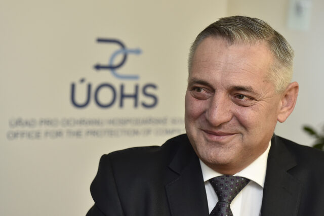 Předseda Úřadu pro ochranu hospodářské soutěže Petr Rafaj