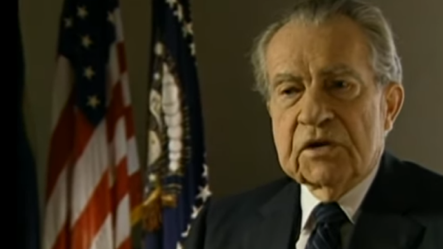 Richard Nixon v roce 1991