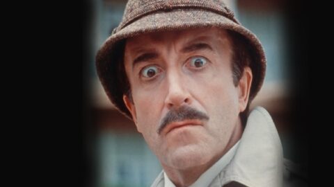 Peter Sellers jako inspektor Clouseau