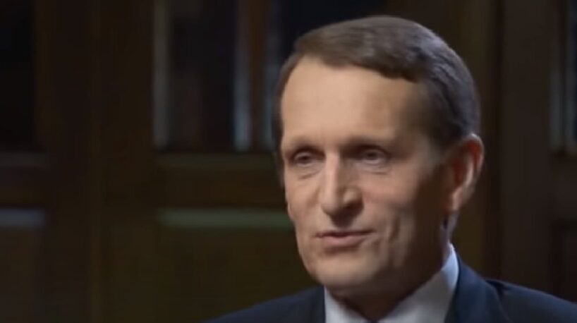 Sergej Naryškin, šéf ruské rozvědky SVR