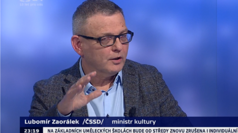 Ministr kultury Lubomír Zaorálek (ČSSD)