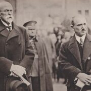 Tomáš Garrigue Masaryk a Edvard Beneš