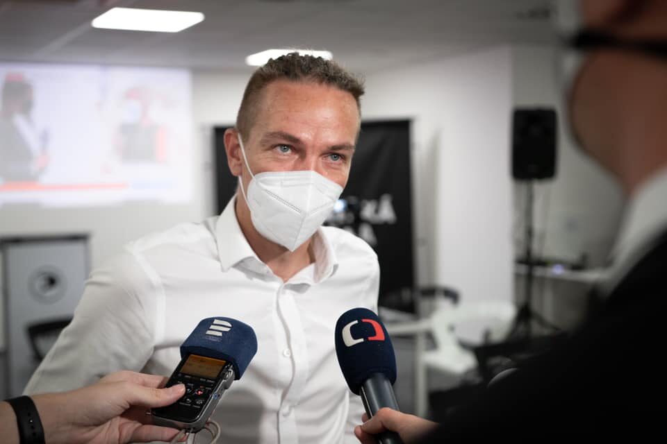 Předseda Pirátů Ivan Bartoš