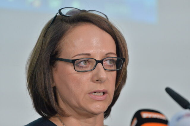 Primátorka Prahy Adriana Krnáčová