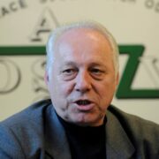 Předseda Asociace samostatných odborů Bohumír Dufek 