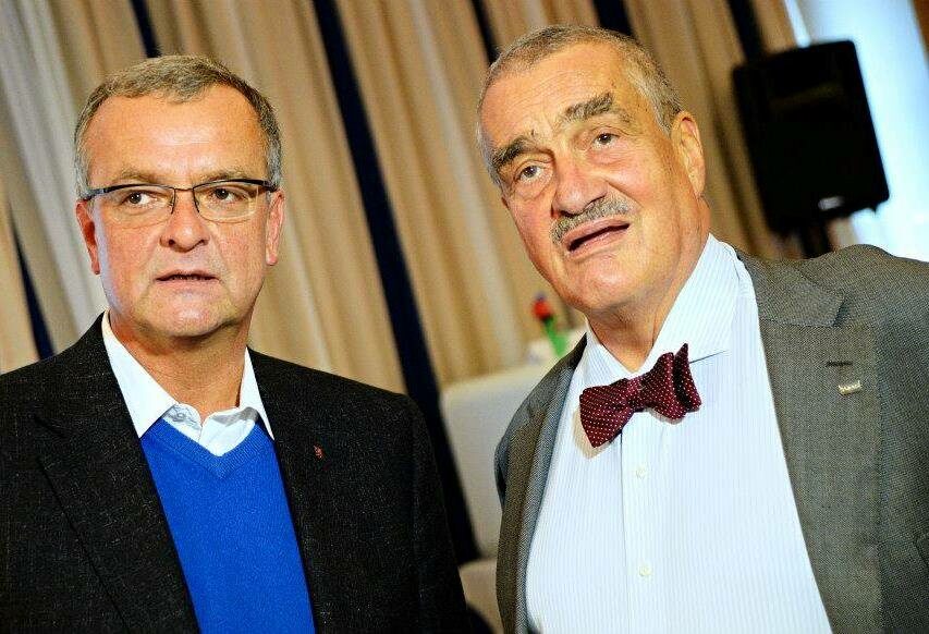 Miroslav Kalousek a Karel Schwarzenberg