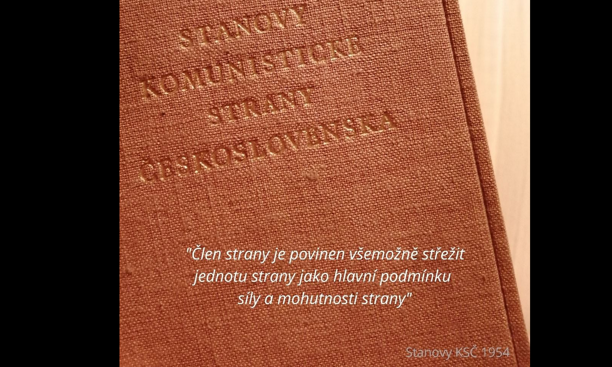 Stanovy KSČ z padesátých let