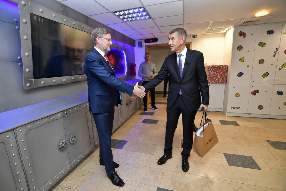 Petr Fiala (ODS), Andrej Babiš (ANO)