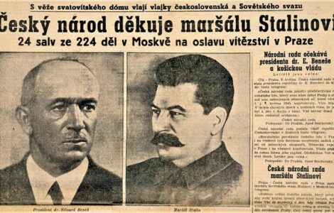 Článek "Český národ děkuje maršálu Stalinovi"