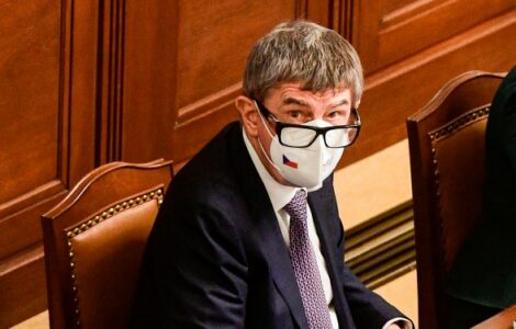 Premiér Andrej Babiš (ANO) na schůzi poslanecké sněmovny 