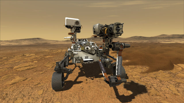 Americká sonda Perseverance na Marsu (2021)