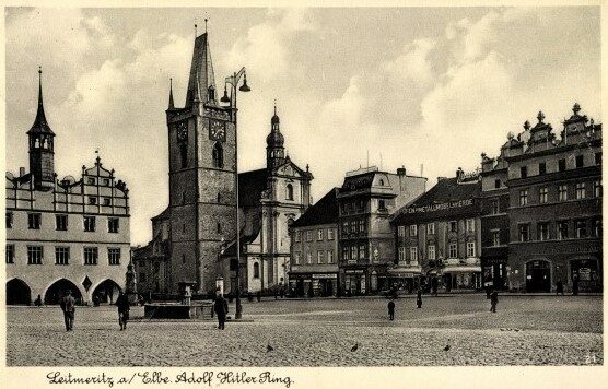 Litoměřice byly v letech 1938-1945 součástí tzv. Říšské župy Sudety