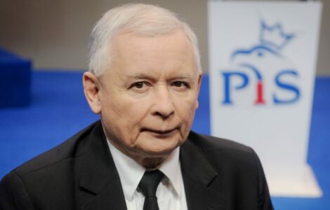 Předseda polské vládní strany Právo a spravedlnost (PiS) Jarosław Kaczyńsky.
