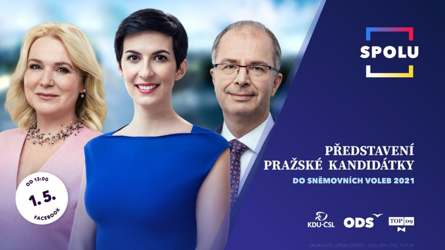 Představení pražské kandidátky koalice SPOLU