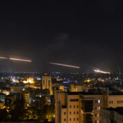 Útoky Palestinců z Gazy na Izrael z května 2021 (ilustrační foto).