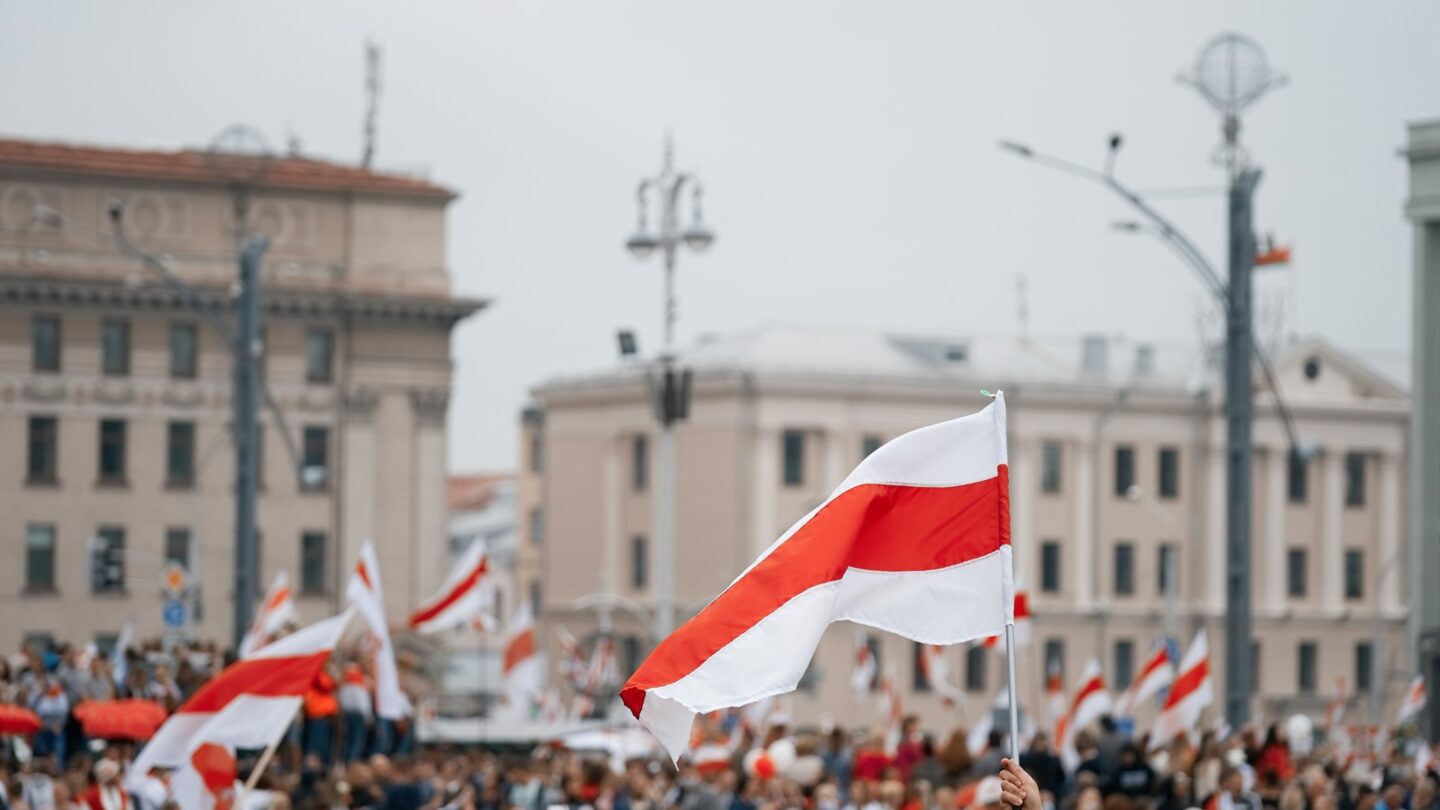 Protesty v Bělorusku, ilustrační foto