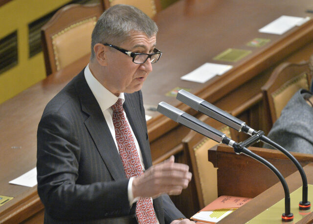 Vicepremiér a ministr financí Andrej Babiš.