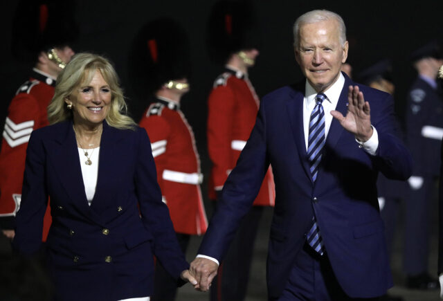 Joe Biden s manželkou 