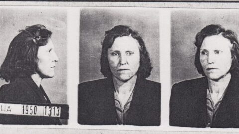 Marie Štěrbová, babička Zdeňka Klímy, v roce 1950.