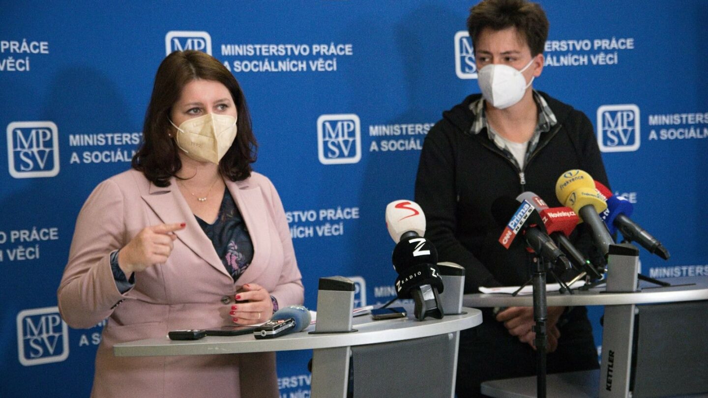 Jana Maláčová a Matěj Stropnický